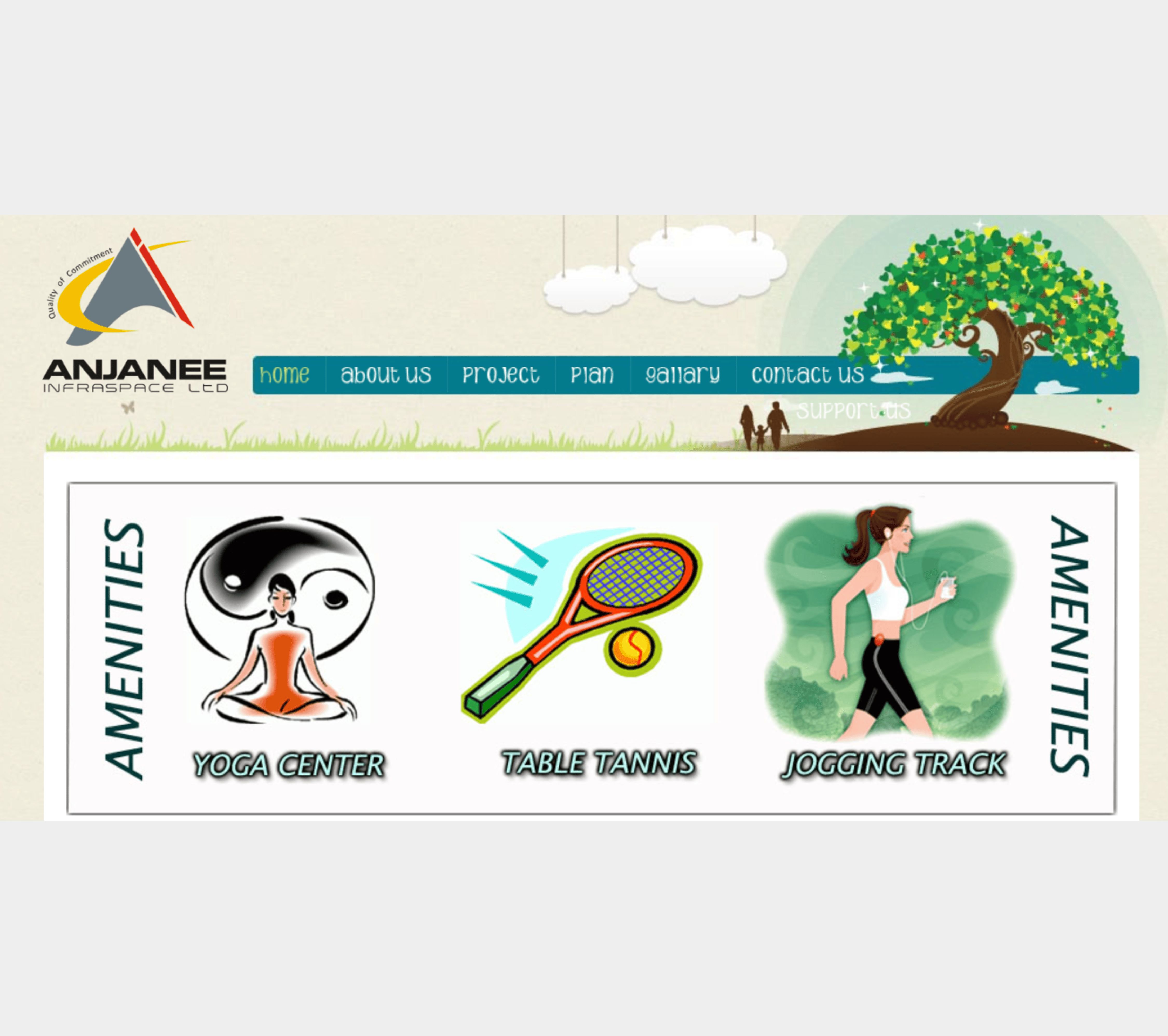 Anjani Infra Space PHP